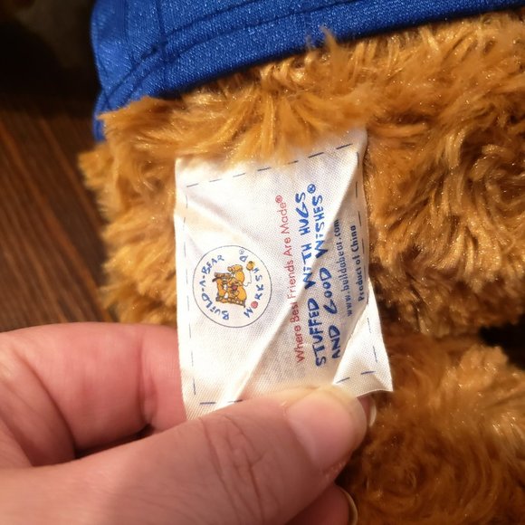 Build a Bear Teddy Soccer Jersey Plush USA 97 Shirt 16" BABW Sports Brown - Picture 8 of 8